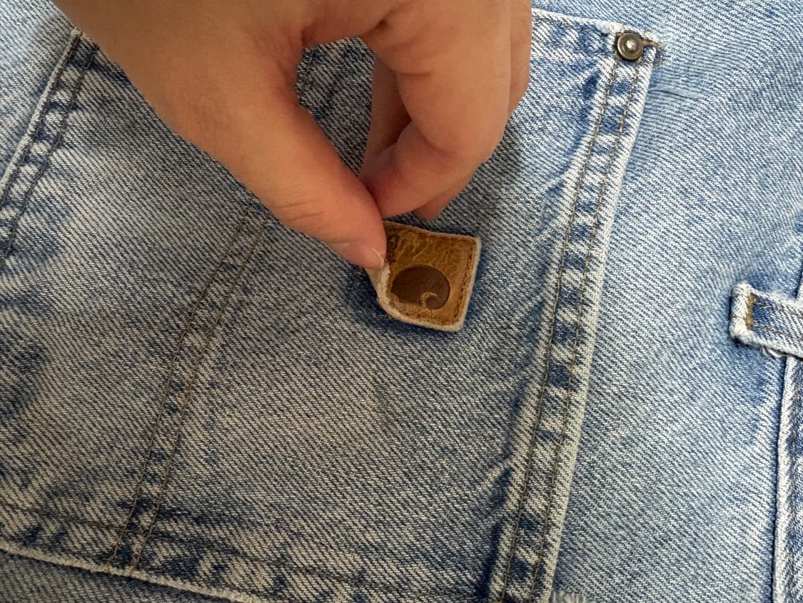 칼하트 더블니 B73 dst 34x30 상품이미지5