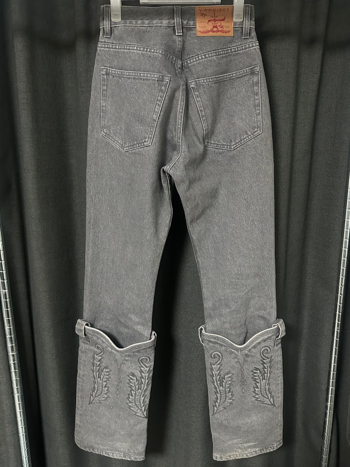 Y/Project 와이프로젝트 카우보이 커프 데님 상품이미지3