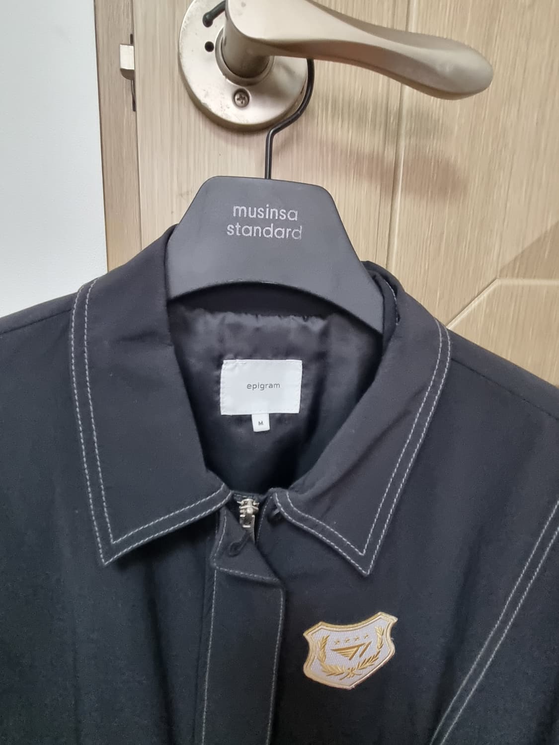 에프그램 블루종 epigram 블랙m 여성옷이지만 남 100정도 오버 상품이미지2