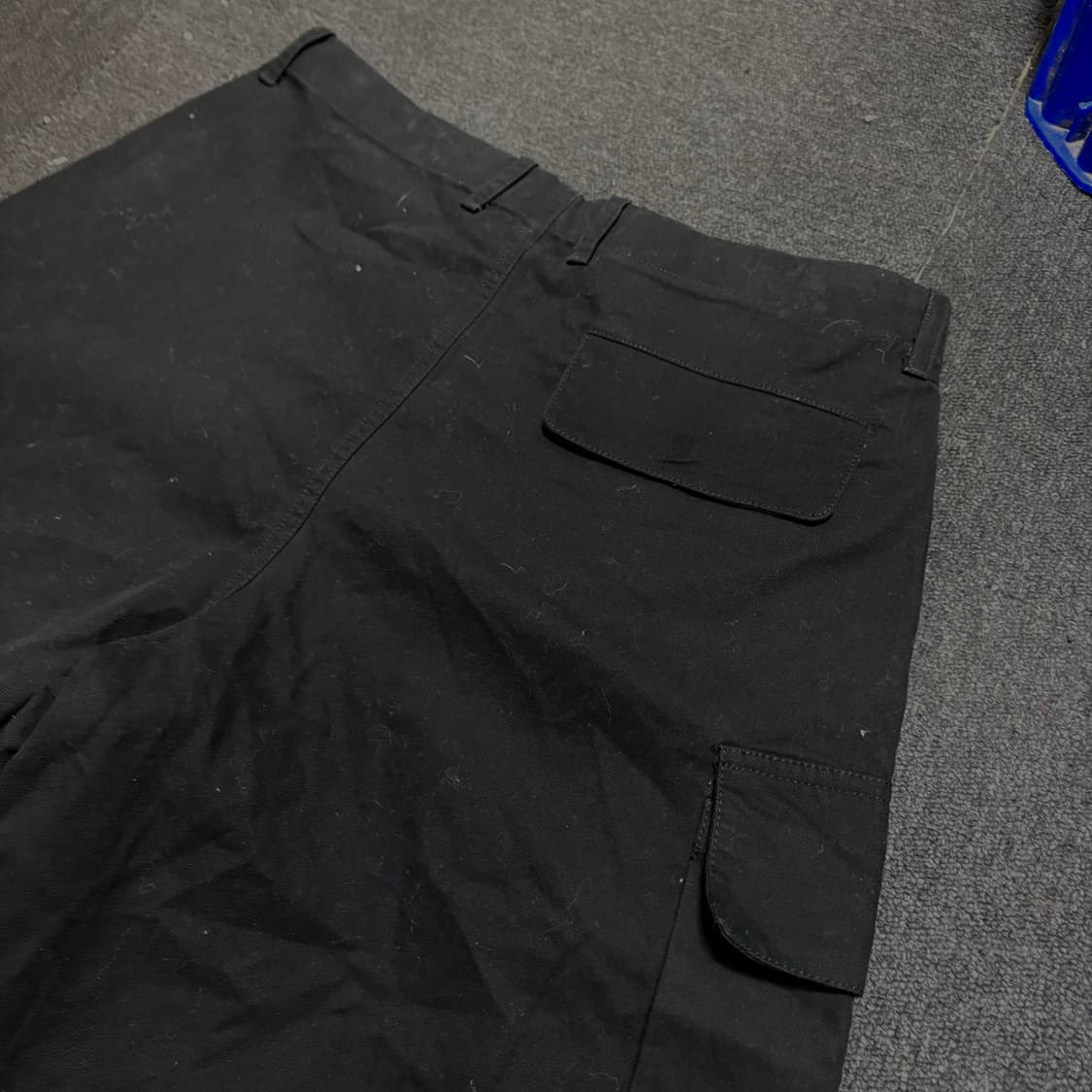 아워레가시 아카이브 흑청 데님 카고 데드스탁 청바지 48 상품이미지6