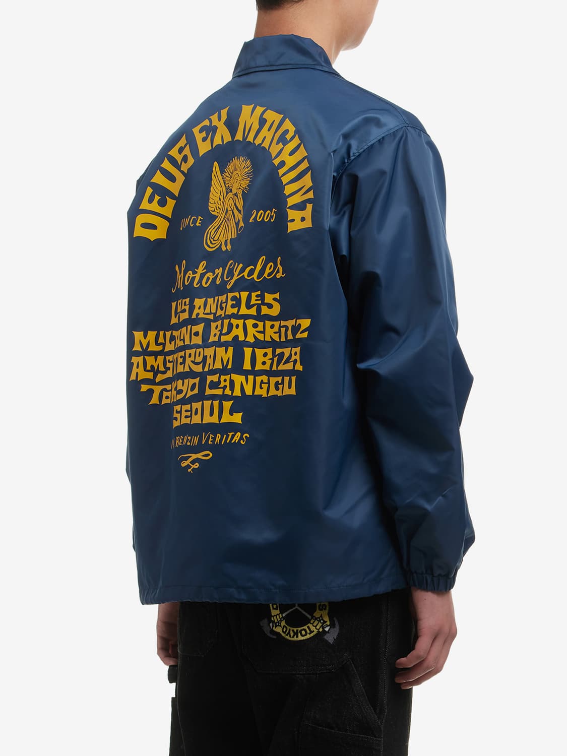 데우스 엑스 마키나 코치 자켓 네이비 상품이미지1