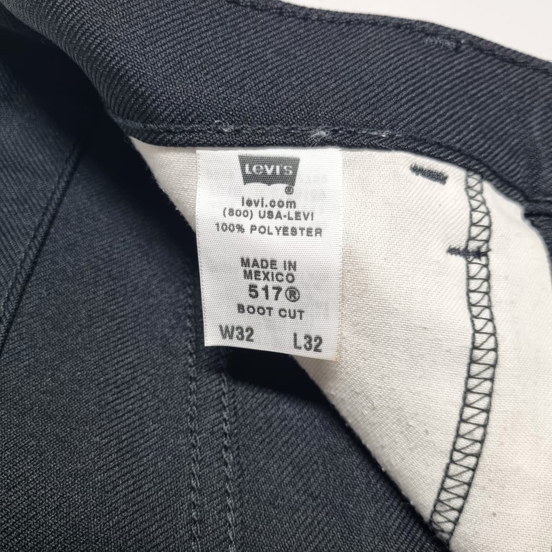 LEVIS 517 STA-PREST 부츠컷 - 32x32 상품이미지10