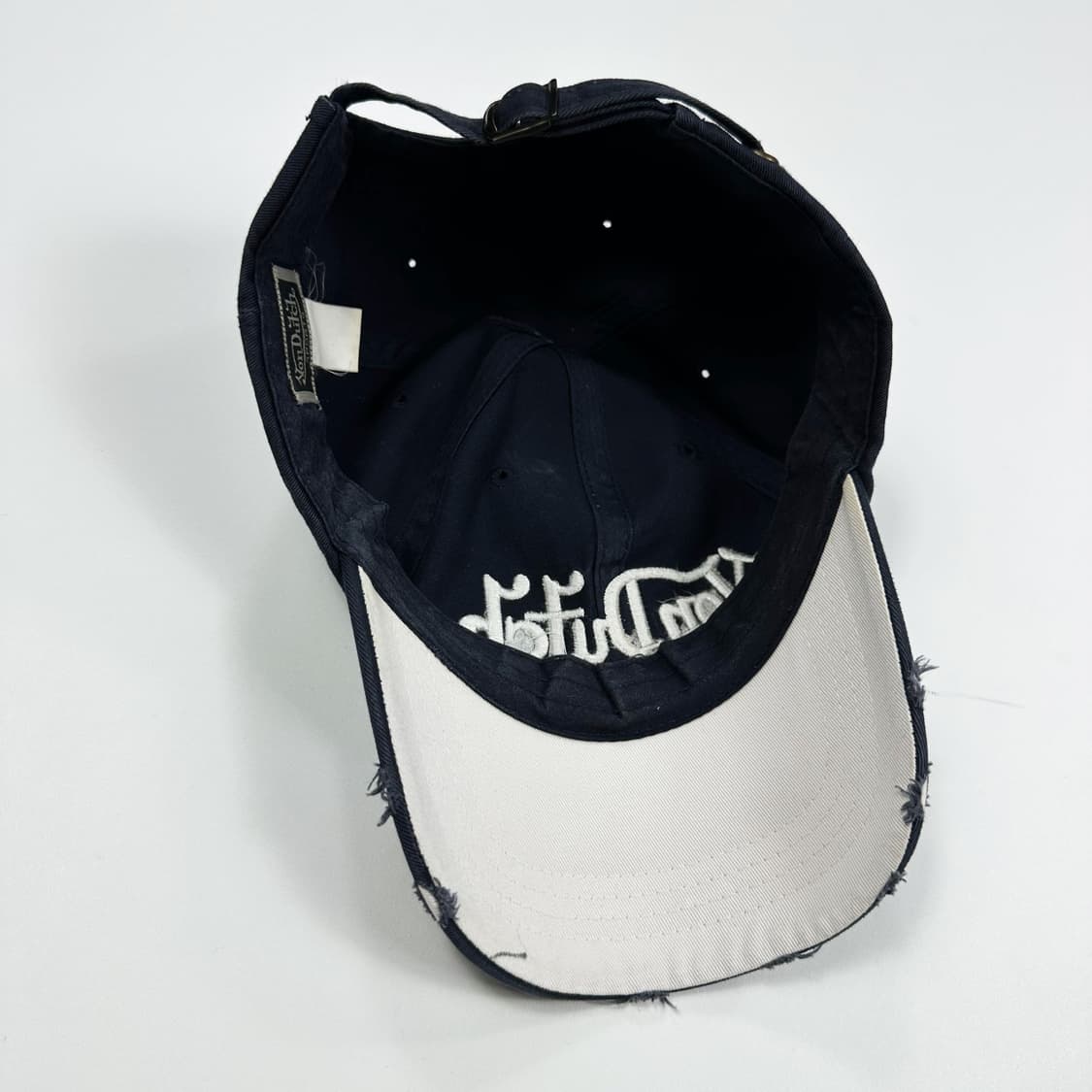 본더치 올드스쿨 y2k 네이비 볼캡 모자 상품이미지4