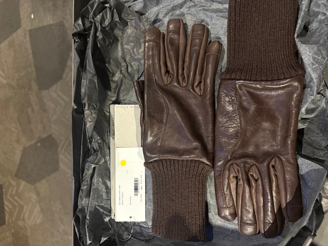 rick owens 가죽장갑 상품이미지1