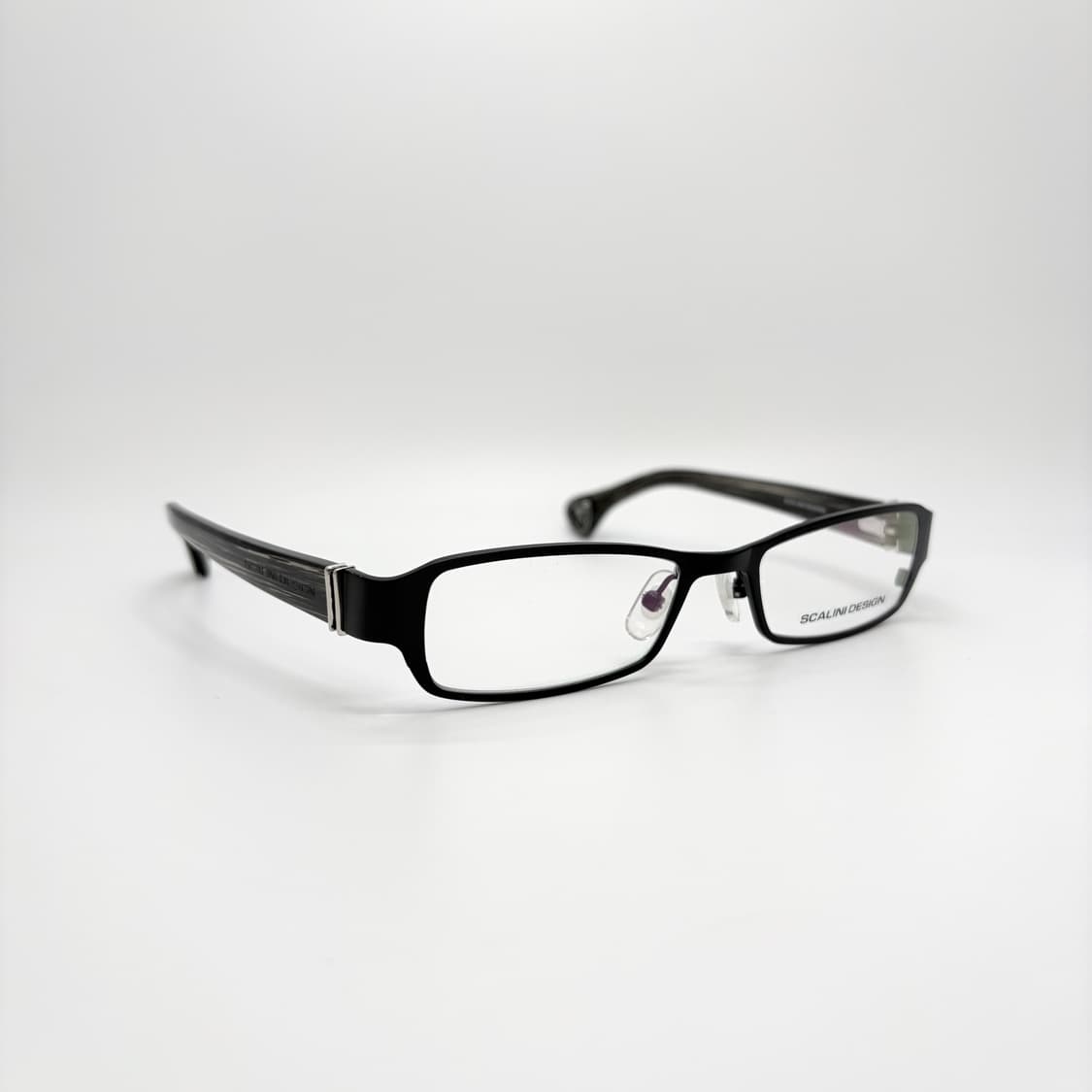 SCALINI DESIGN 매트 블랙 스퀘어 메탈테 상품이미지2