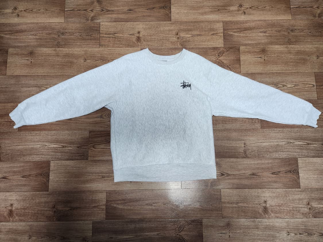 스투시 애쉬 헤더 맨투맨 M 판매 상품이미지2