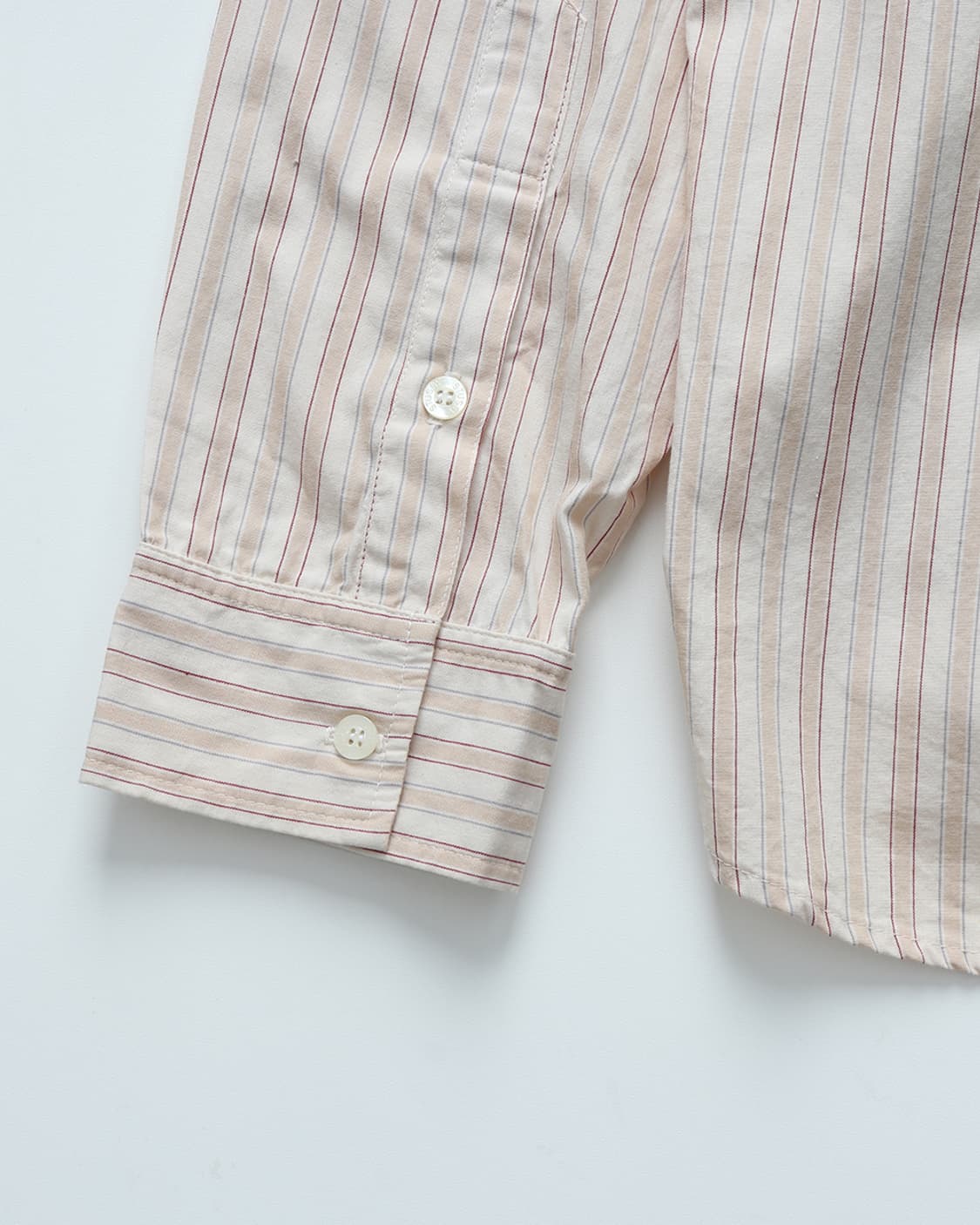 스투시 STUSSY 90s Made In USA Stripe Shirt 상품이미지8