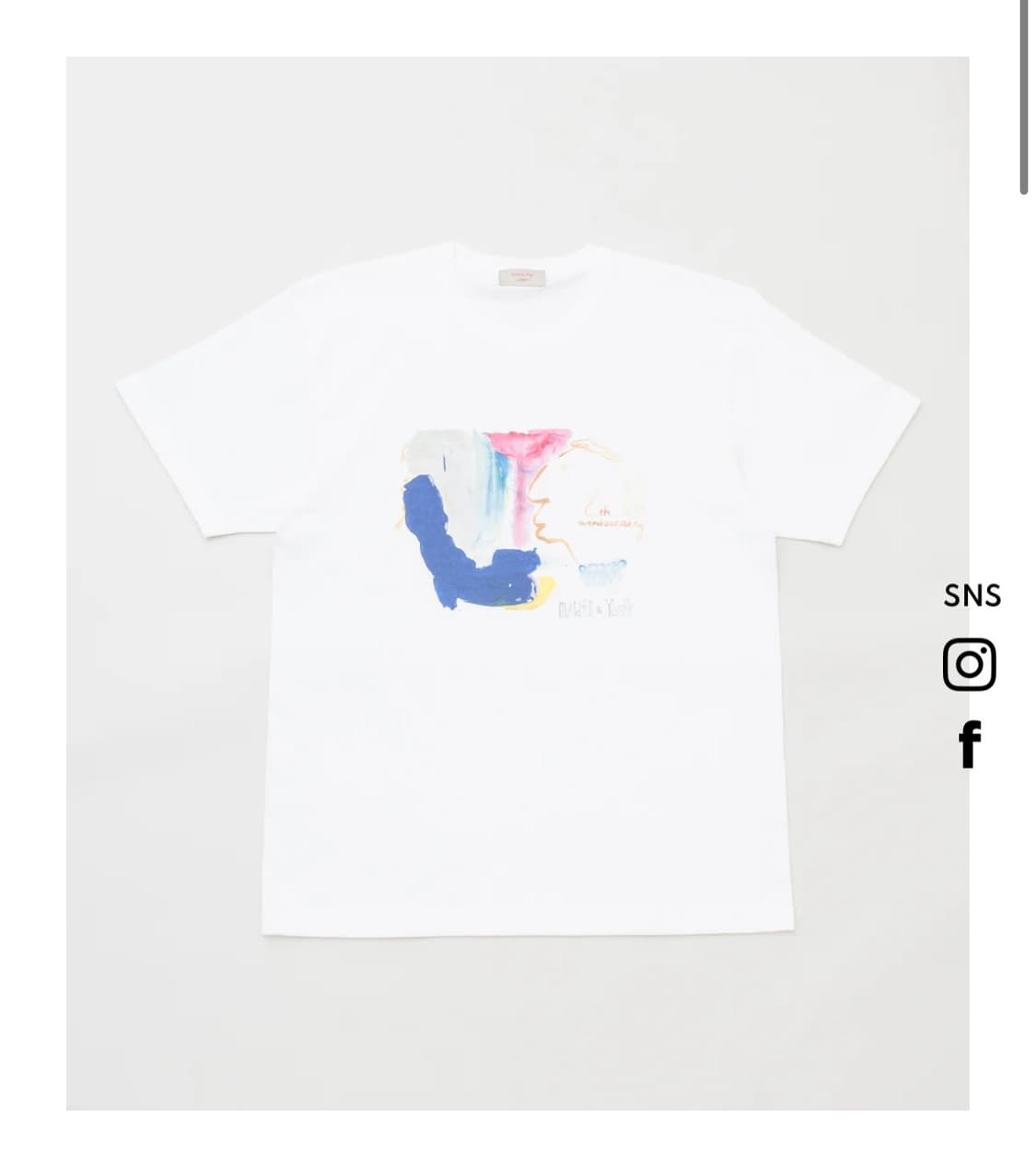 메이덴스 x 나카노 요시에 일러스트 티셔츠 상품이미지1