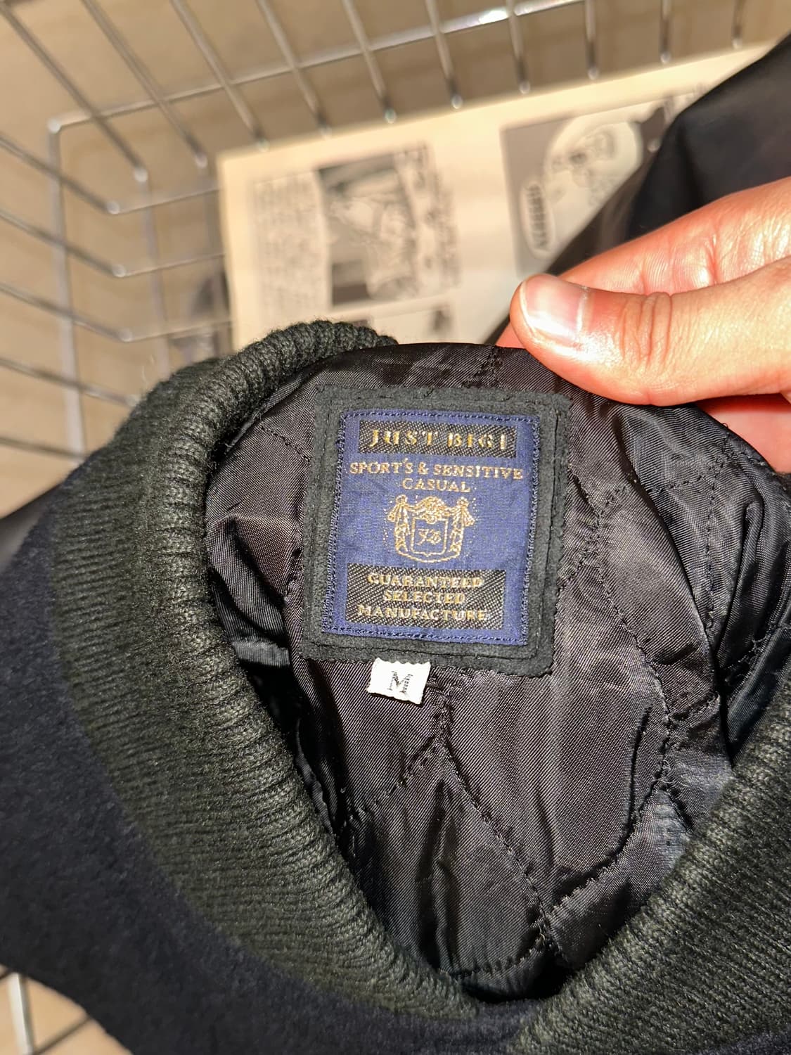 90‘s Just BIGI superior varsity jacket 상품이미지10