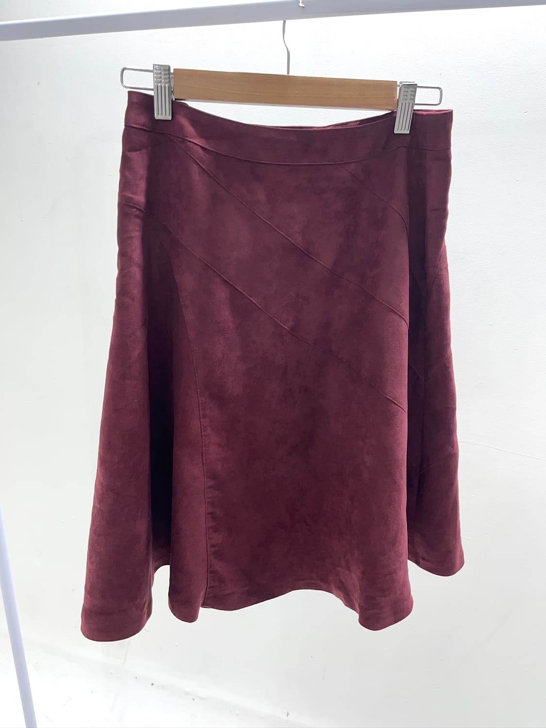 Line Point Wine Skirt 상품이미지2