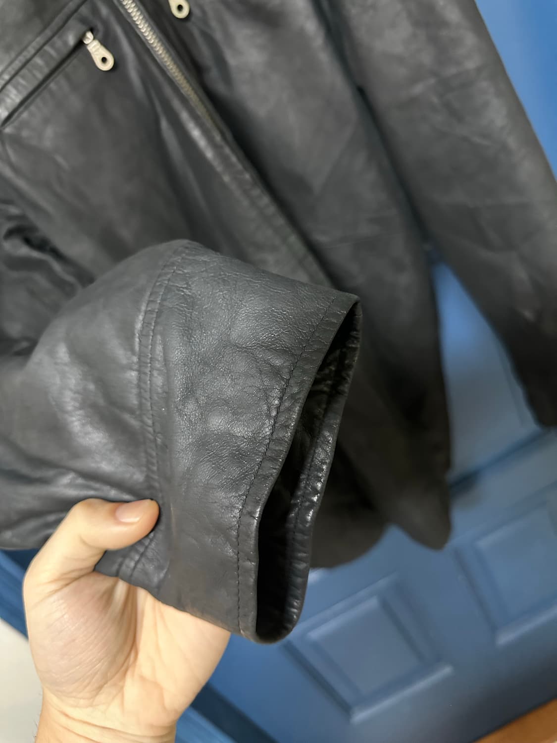 GUESS 양가죽자켓 105사이즈 L사이즈 상품이미지4