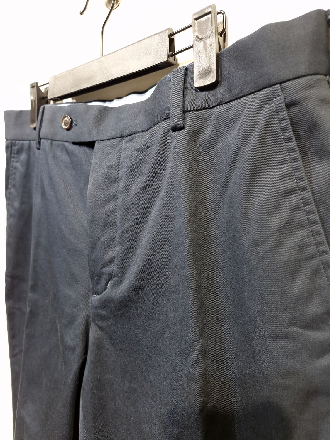 브룩스브라더스 테이퍼드핏 코튼팬츠 네이비_34 상품이미지3