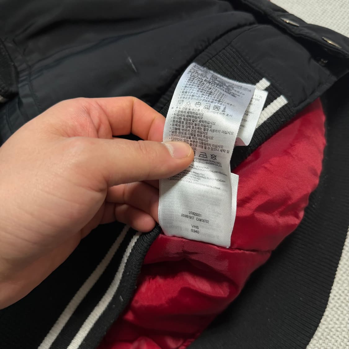 나이키 에어 조던 빅로고 바시티 자켓 상품이미지6