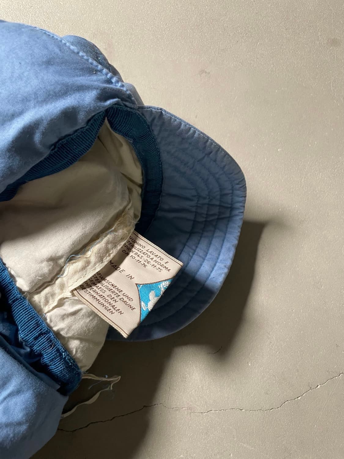 90's italy Vintage Down Trapper Hat 상품이미지3