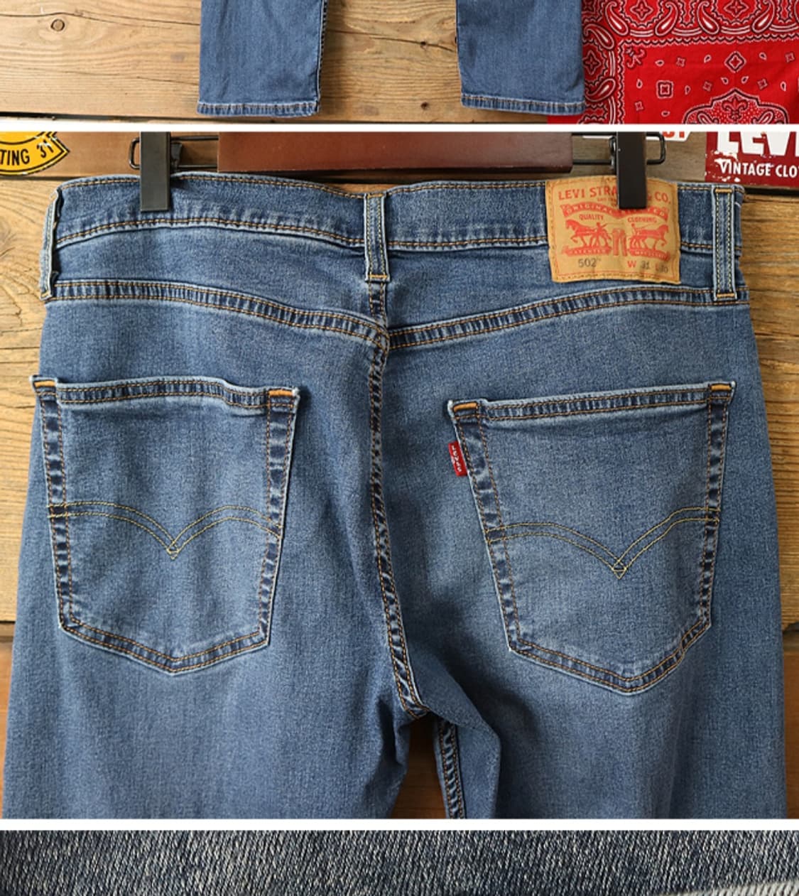 levis 리바이스 502 슬림핏 데님 30사이즈  상품이미지5