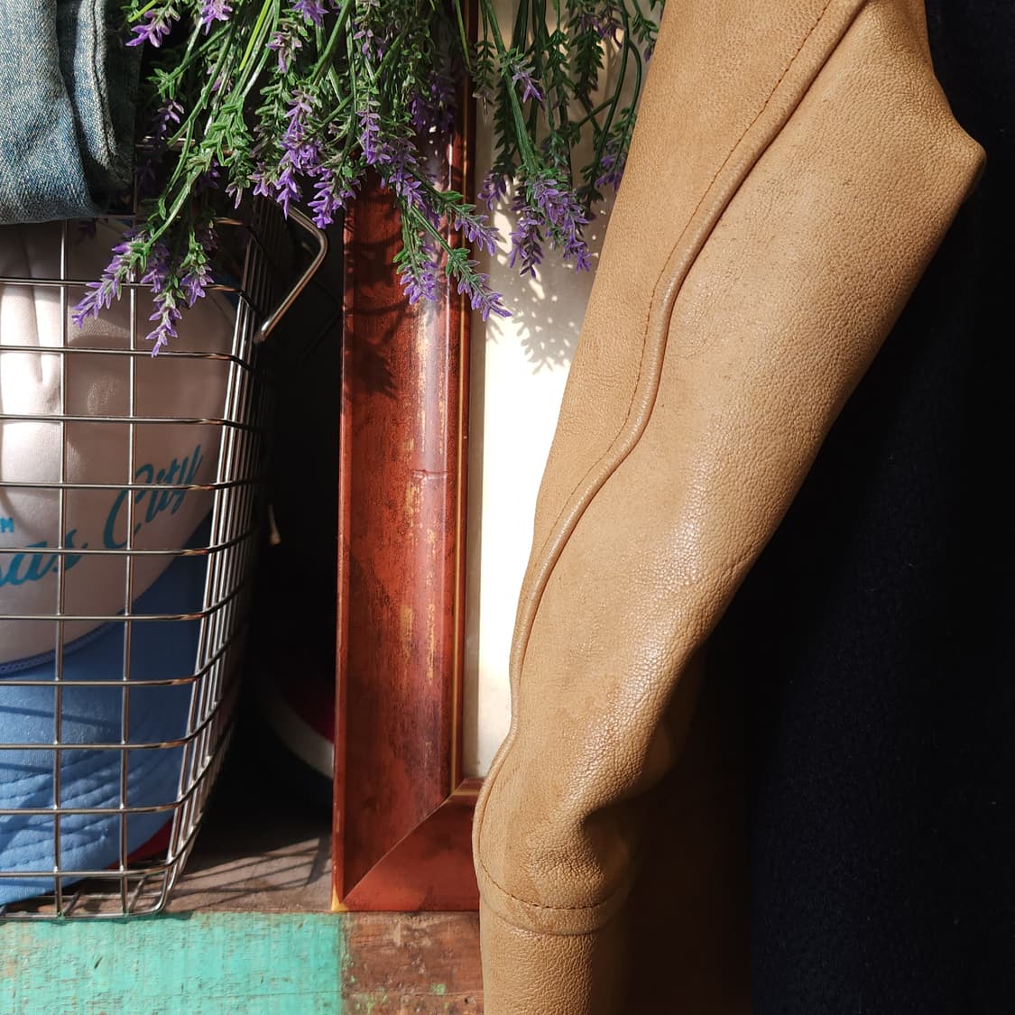 폴로 레더 바시티 자켓 레터맨 자켓 s 상품이미지10