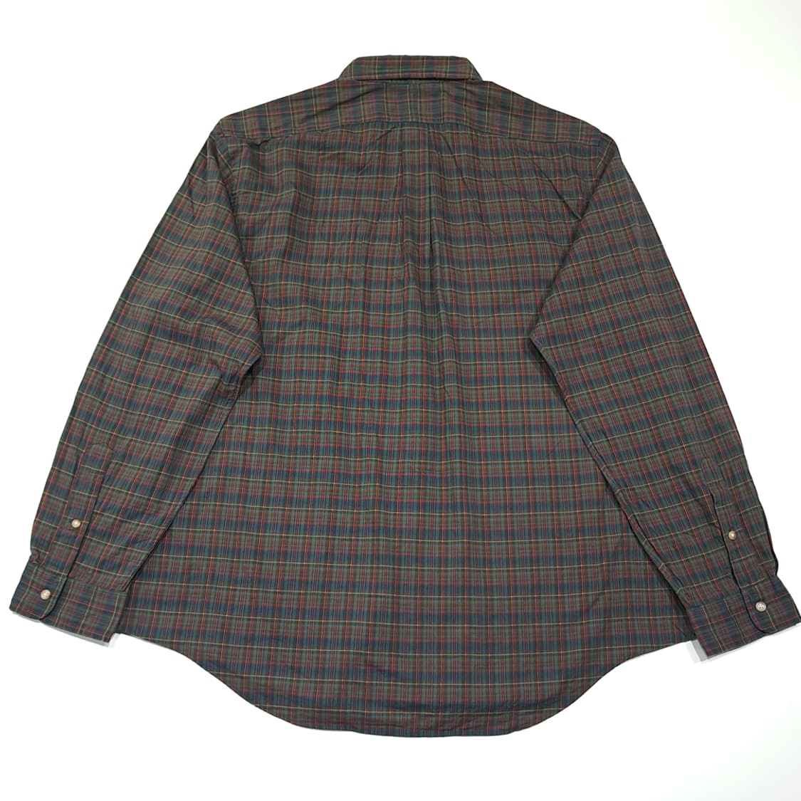 CK139 2XL 폴로 00s 블랙워치 스몰타탄체크 버튼다운 셔츠 남방 상품이미지6