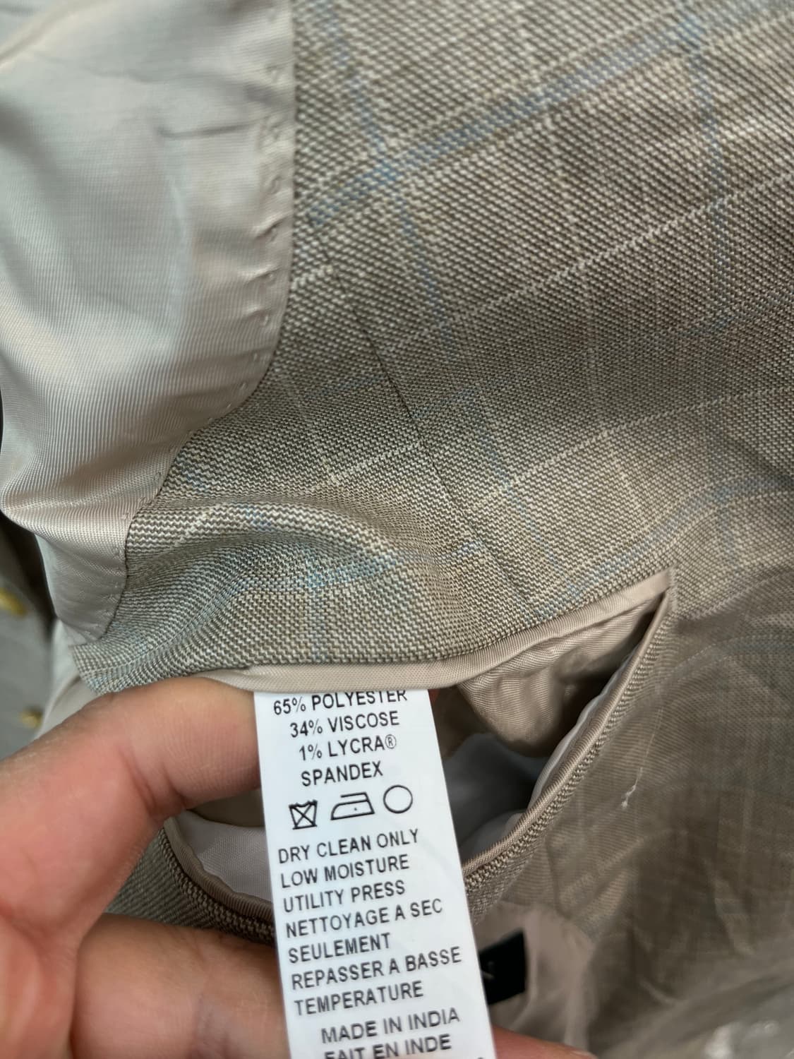 115-120) 랄프로렌 체크자켓  상품이미지7