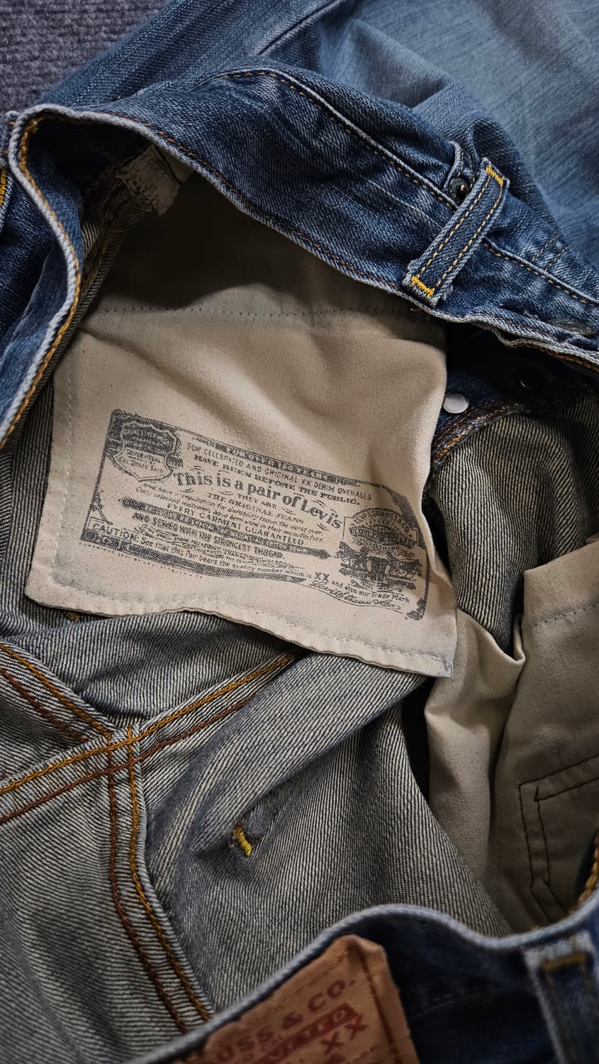 리바이스 501 데님 팬츠(급처) 상품이미지4