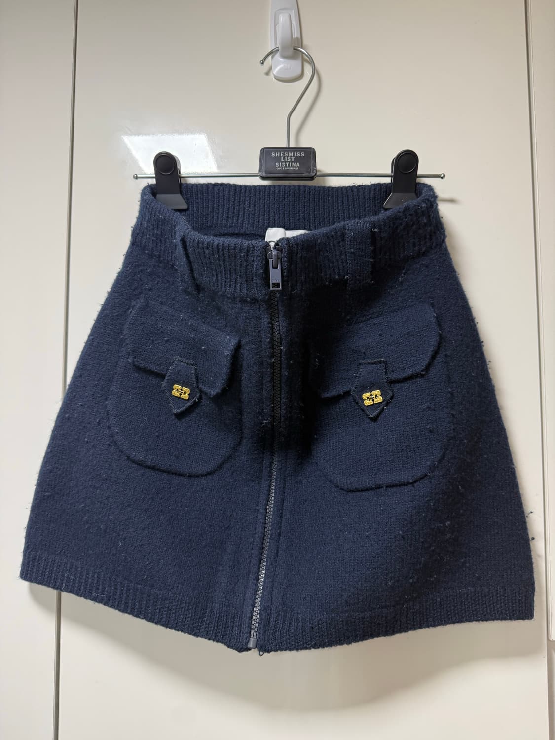 Ganni 가니 울 스커트 상품이미지3