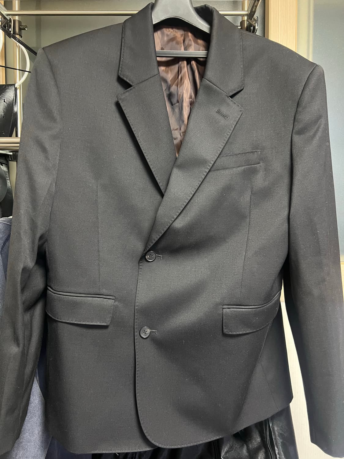 [48] 엘무드 엘 클래식 테일러드 울 블레이저 (블랙) 상품이미지2