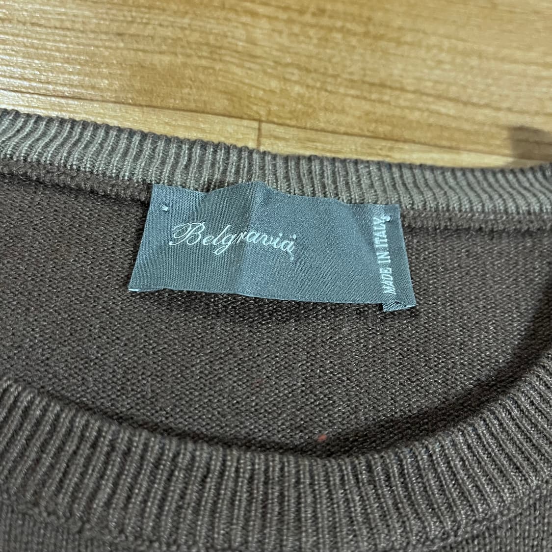 [105] 벨그라비아 캐시미어100 니트 상품이미지3