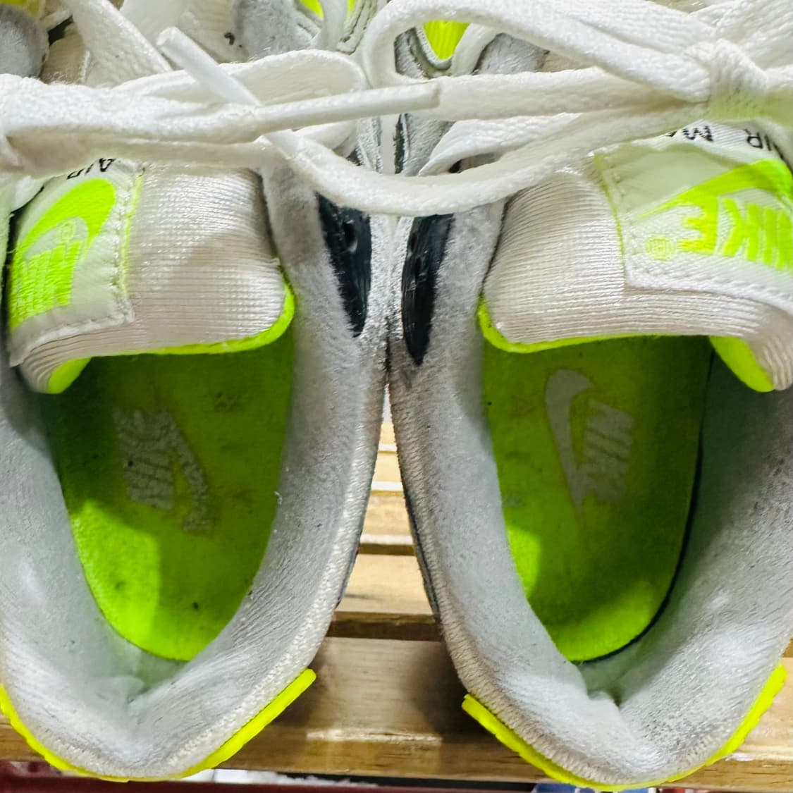 235) 나이키 운동화 여성 여자 신발 에어맥스90 형광 상품이미지8