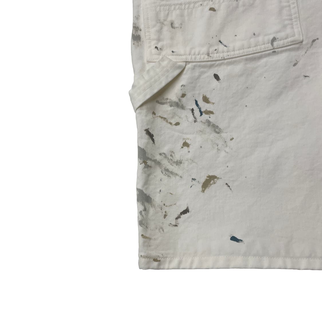 바우와우 페인터 쇼츠 화이트 L 상품이미지6