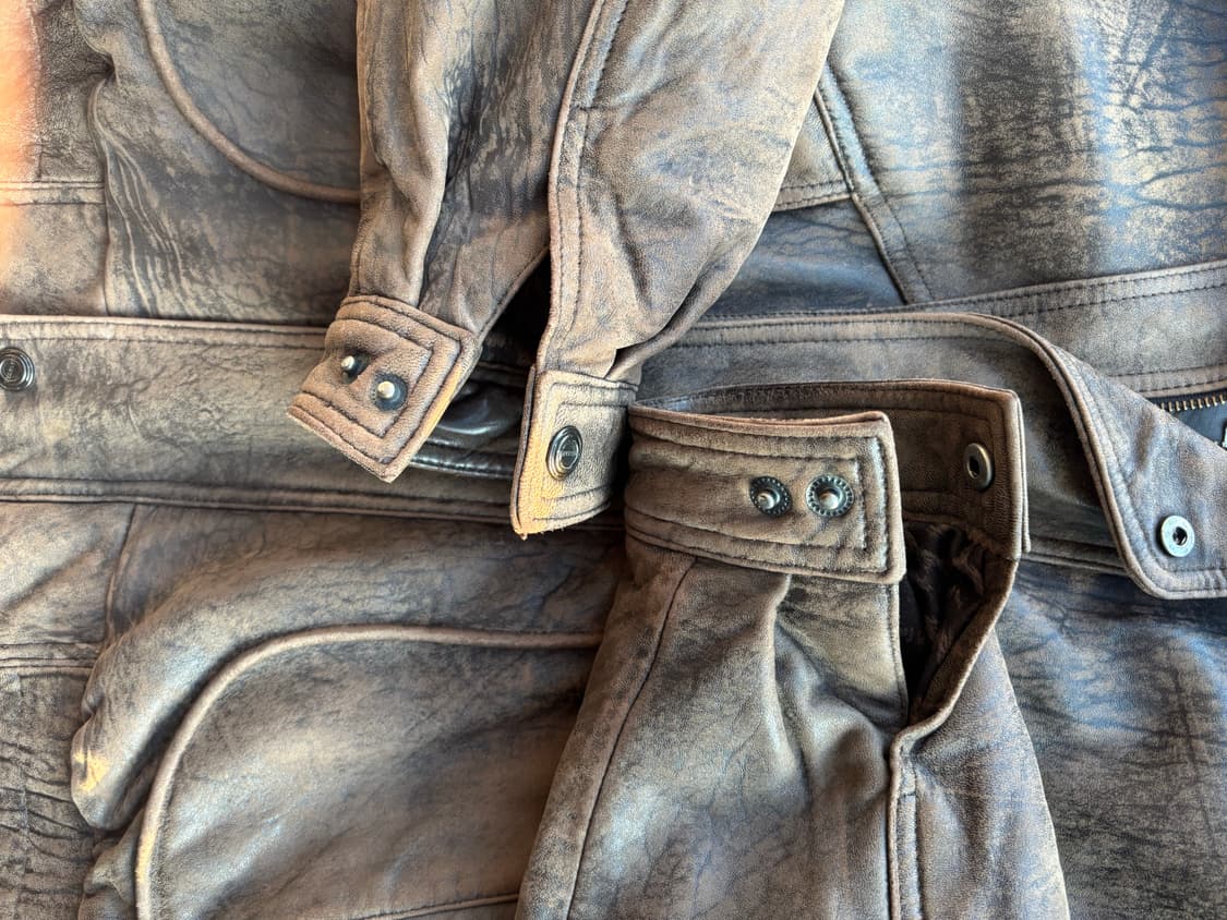 빈티지 램스킨 a-2 자켓 상품이미지4