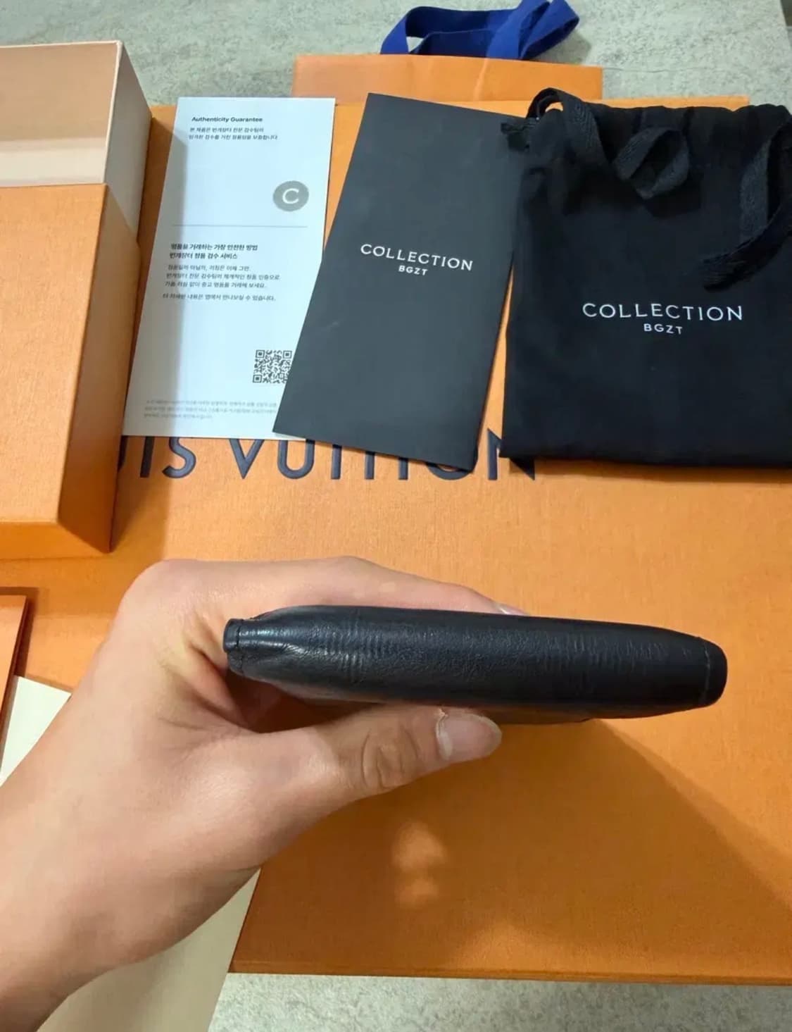 루이비통 쉐도우 블랙 반지갑 상품이미지6