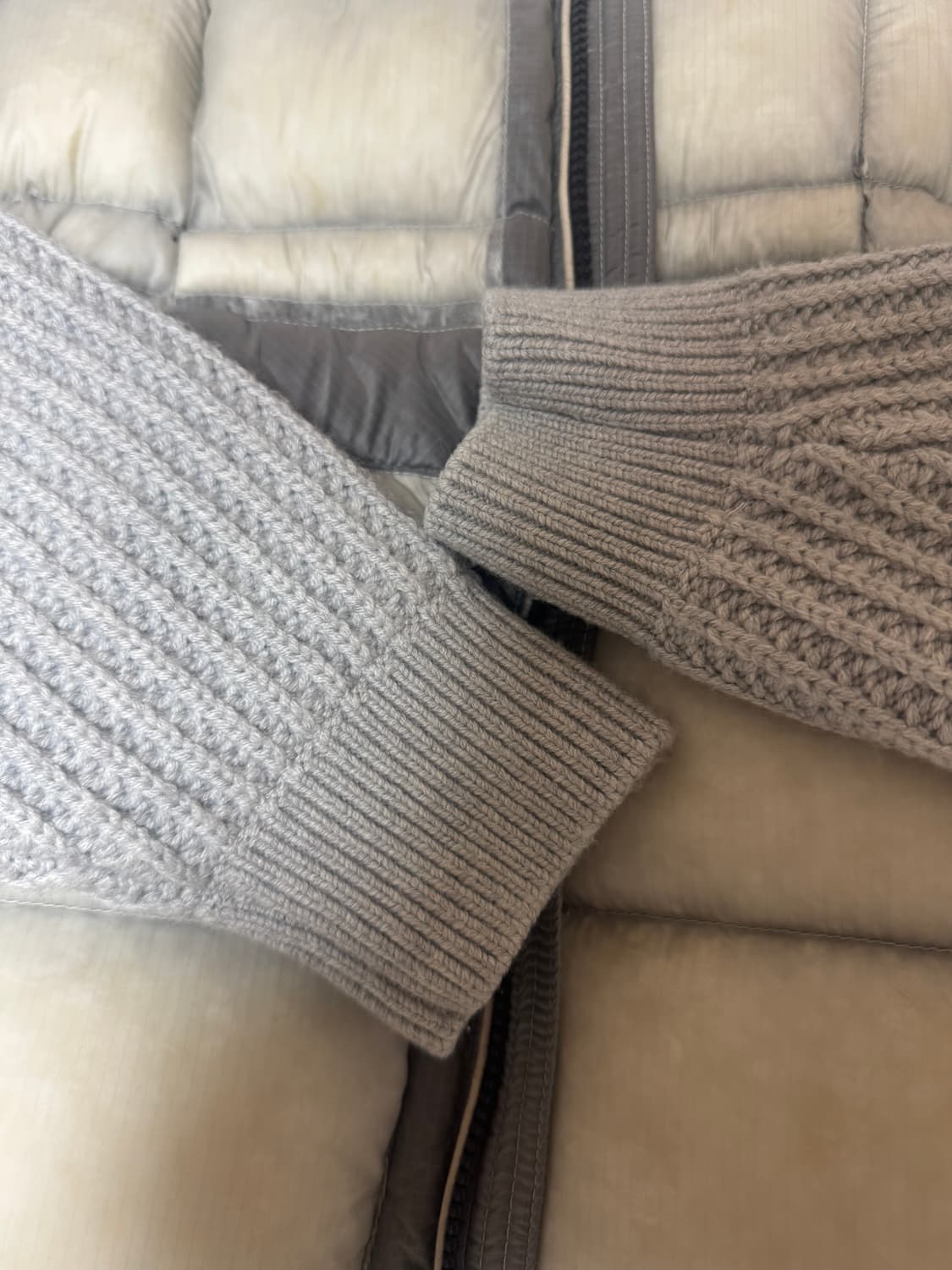 Cp컴퍼니 m 니트패딩 코리아익스클루시브 상품이미지2