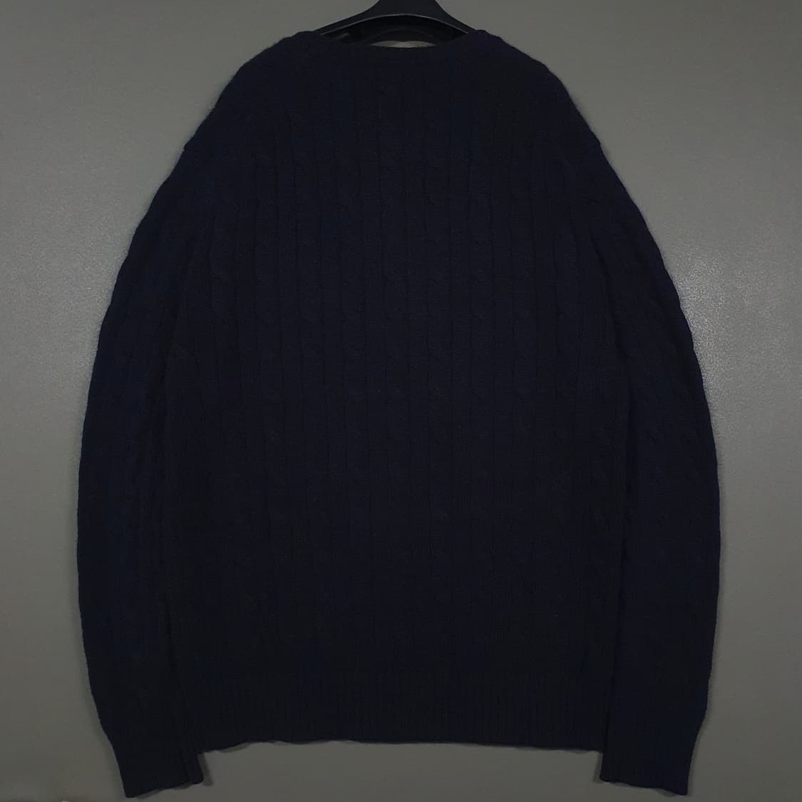 110 (2XL) 빈폴 케이블 울 캐시미어 니트 라운드넥 꽈배기 스웨터 상품이미지8
