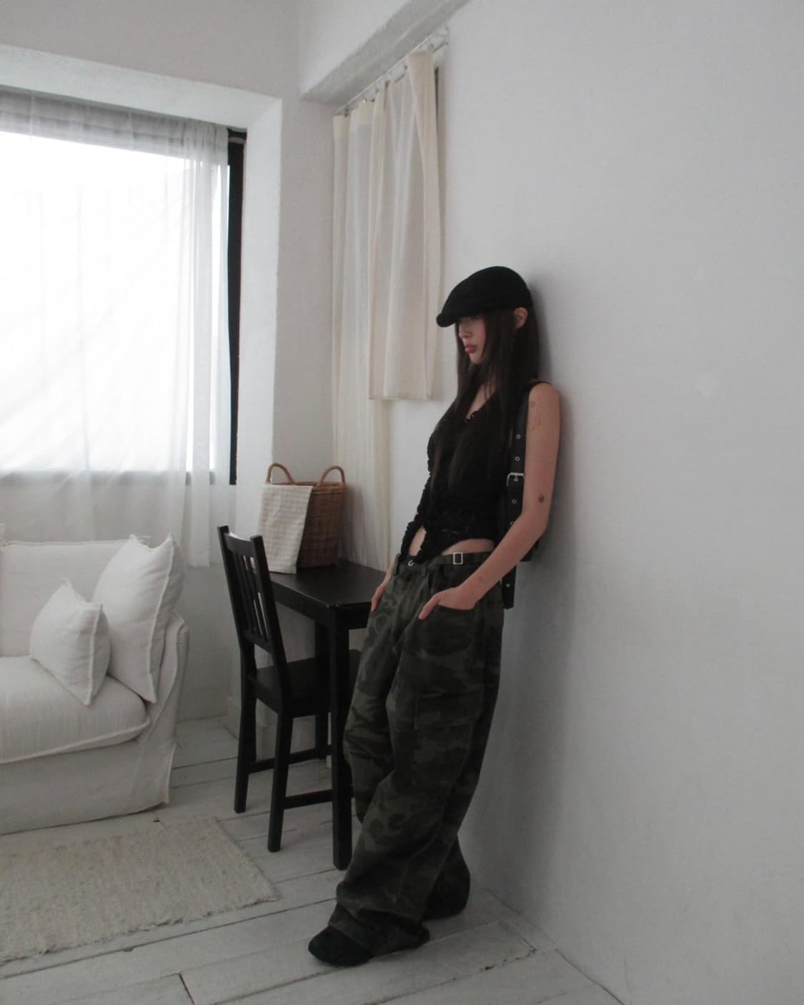 lace hunting cap 상품이미지6