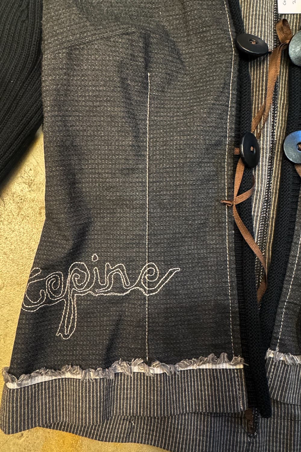 Cop copine knitted hoddie 니트 후드집업 상품이미지8