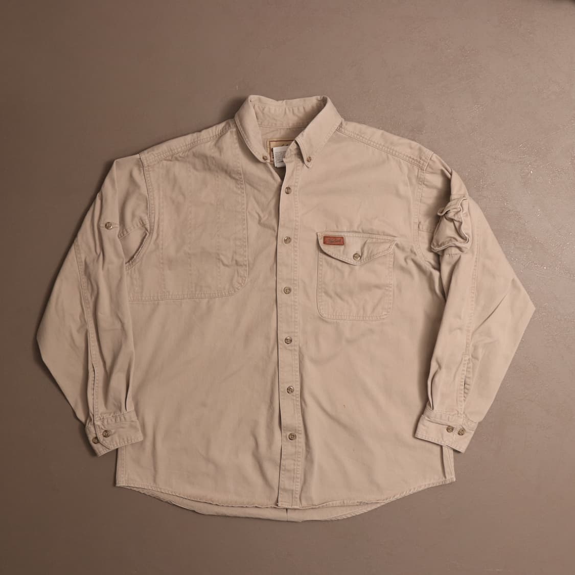 울리치 로고 헤비코튼 워크셔츠 A1767 상품이미지1