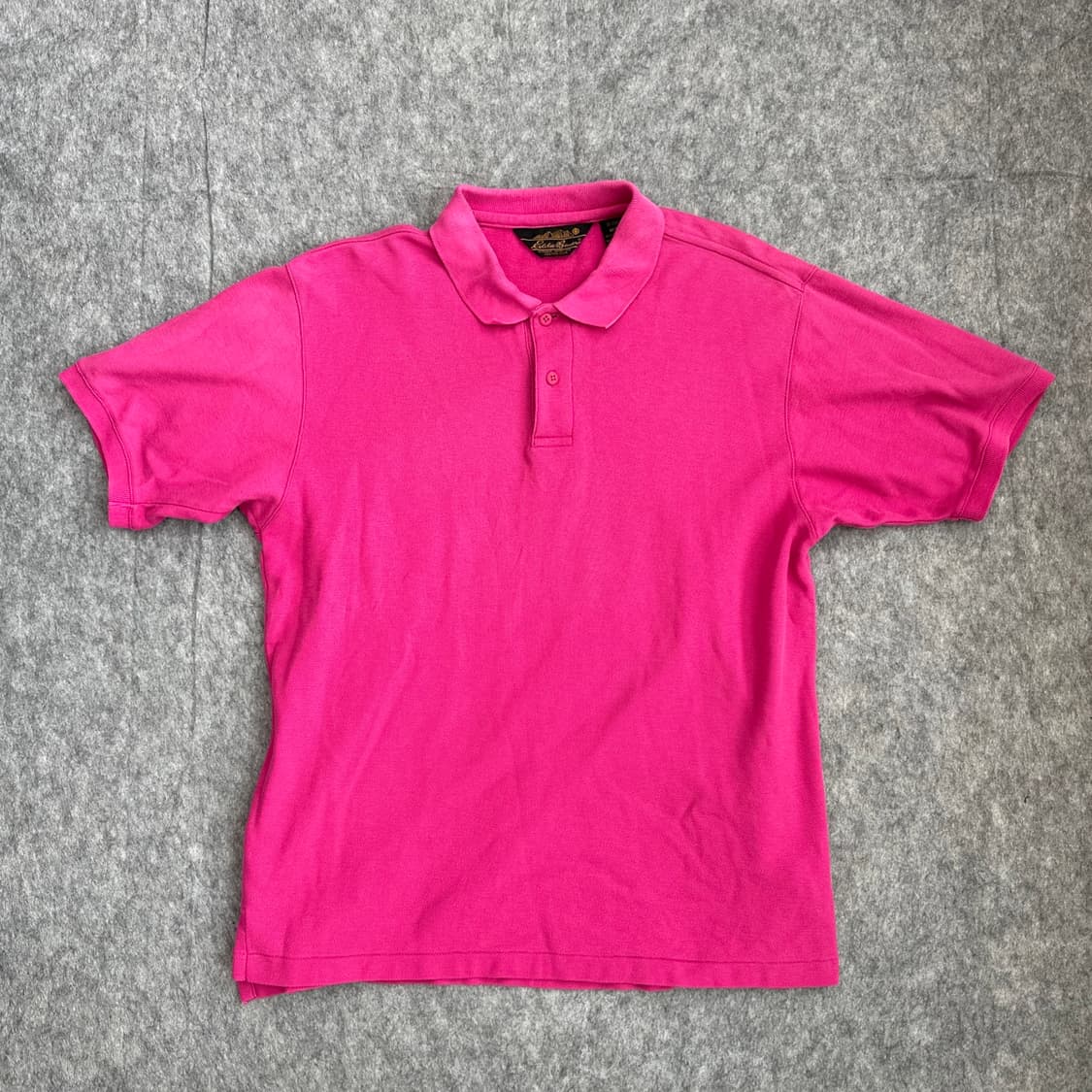 빈티지 에디 바우어 아웃도어 아웃피터 폴로 셔츠 M 사이즈 핑크 상품이미지1