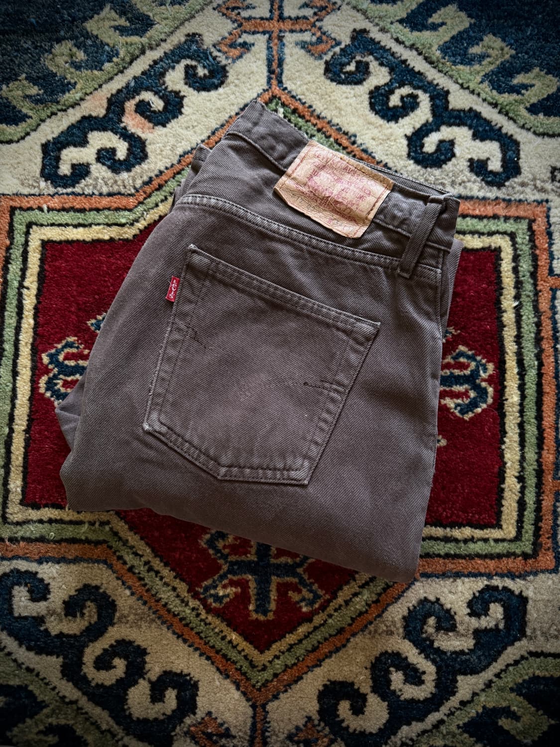90s Euro Levi's Dark brown 517 상품이미지10