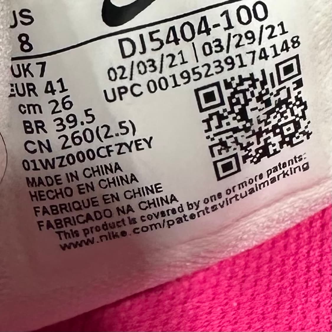 260) 나이키 운동화 남성 남자 에어 줌 페가수스 38 플라이이즈 상품이미지9