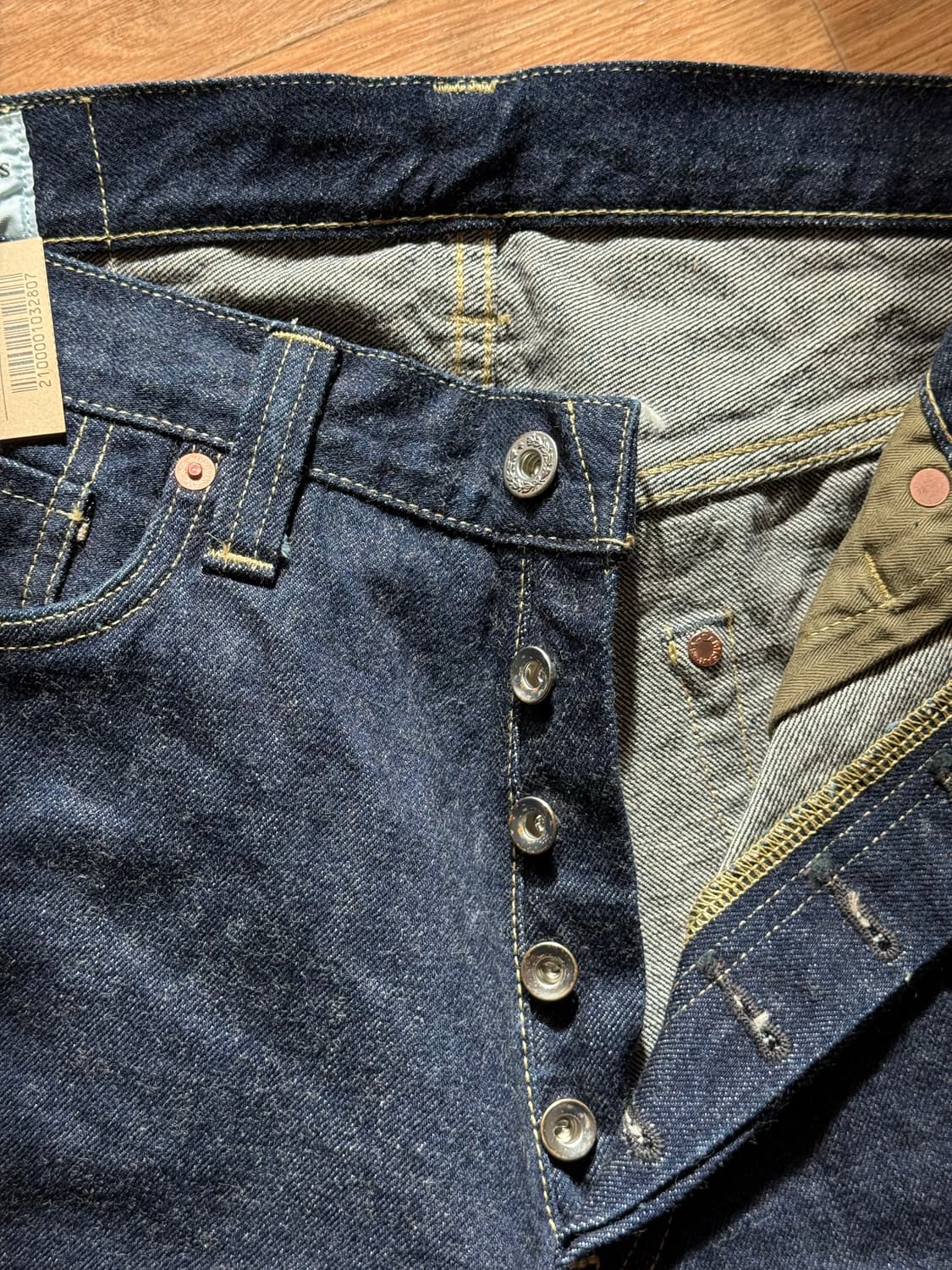 스튜디오 다치산 이시카와다이 대전판 데님 31사이즈 상품이미지4