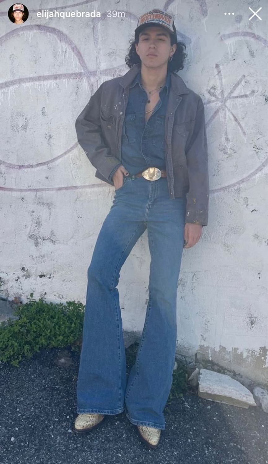 70's USA Made 빈티지 리바이스 684 벨바텀 부츠컷 데님 상품이미지10