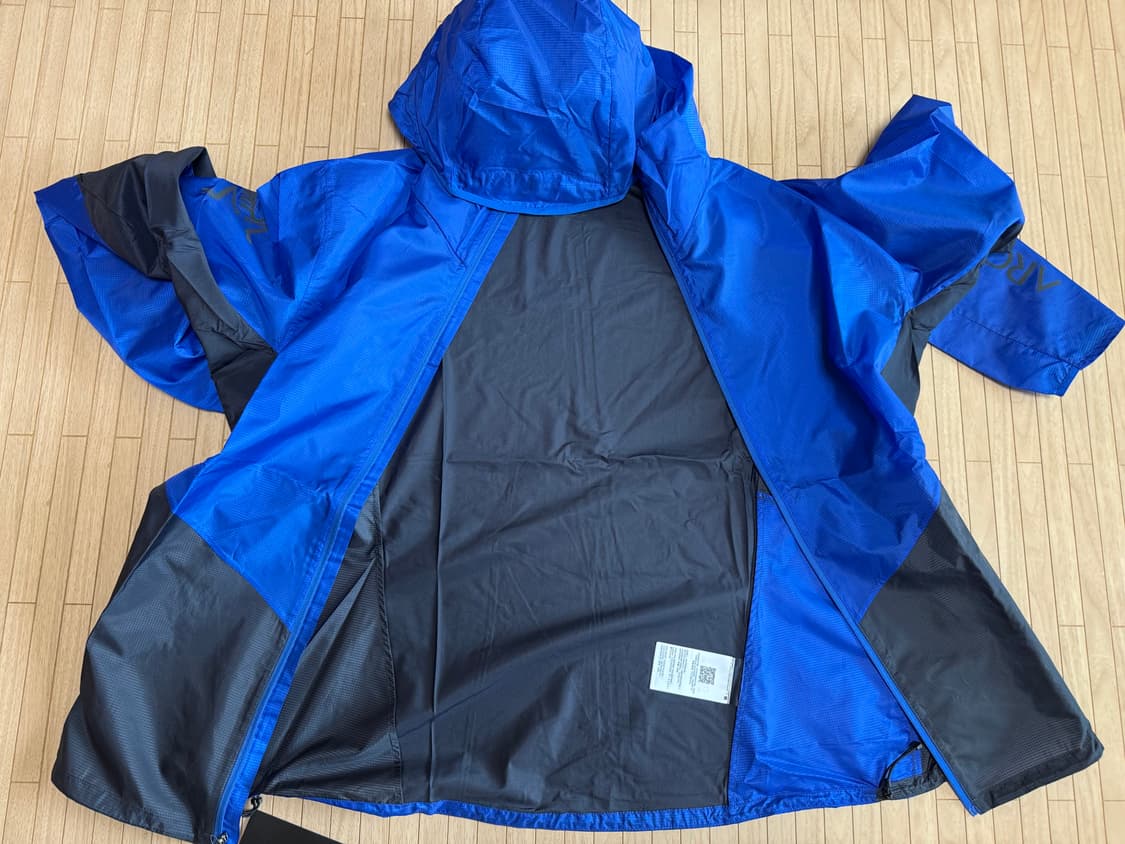 아크테릭스 노반 윈드쉘 후디 바이탈리티 블랙 새제품 정품 상품이미지8