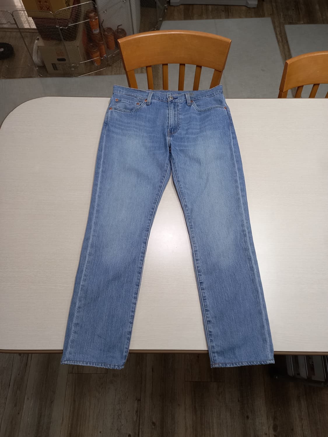 32 빅E 리바이스511 봄여름용 워싱 스판 슬림일자진 32-320 상품이미지1