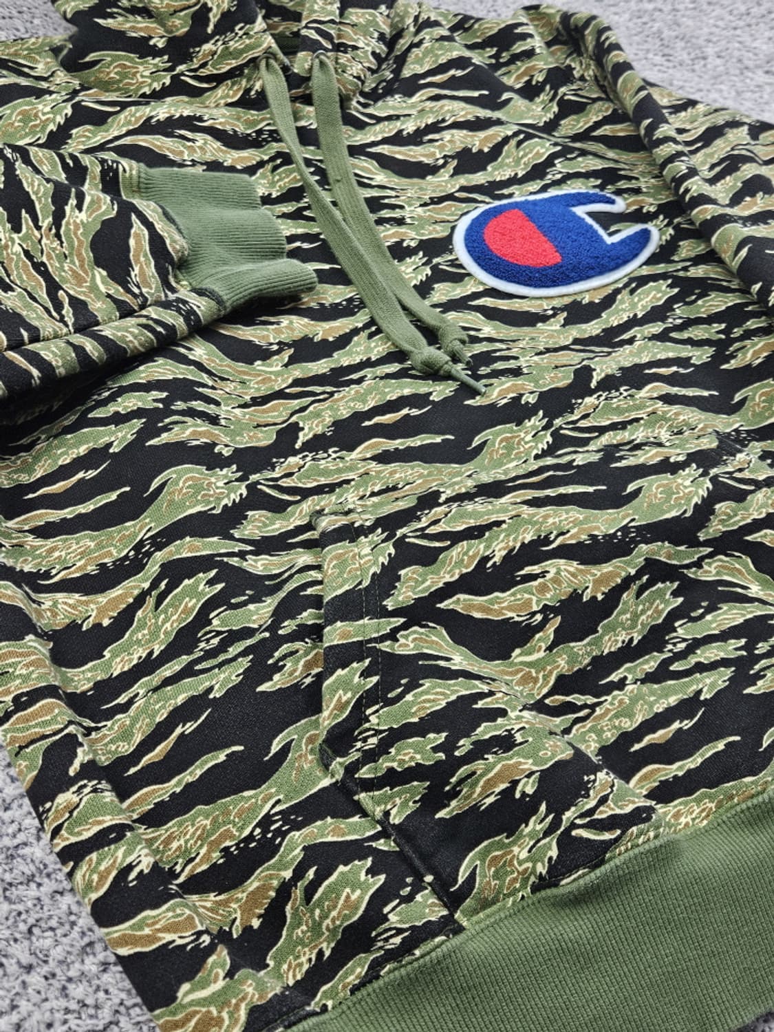 챔피온 카모플라쥬 패턴 후드 티셔츠 ( L ) / 10439 상품이미지7