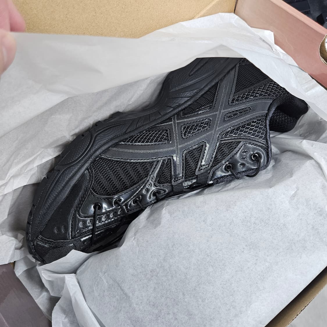 아식스×언어펙티드 젤-님버스 10.1 언어펙티드 블랙 상품이미지2