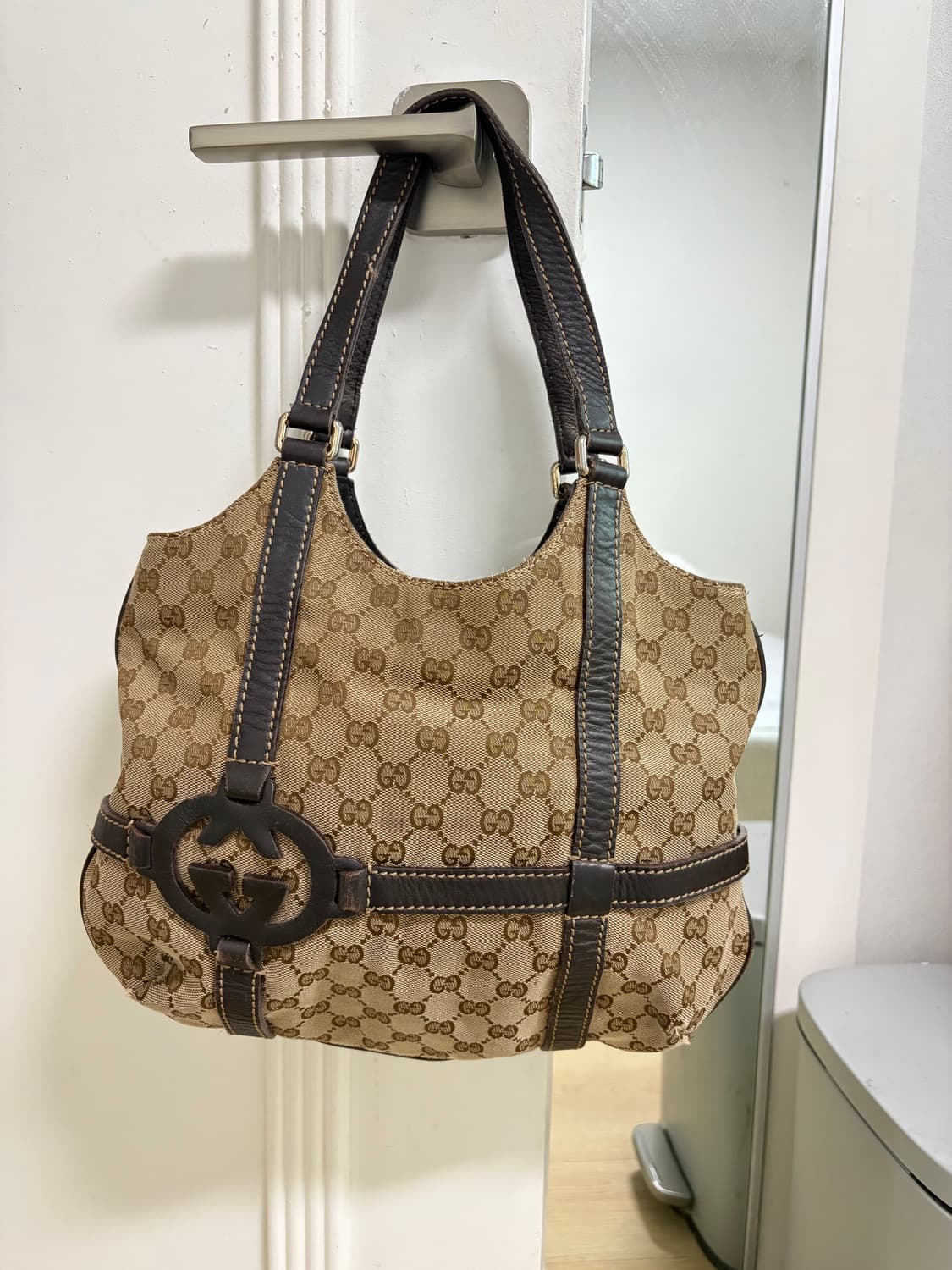 구찌 정품 올드 숄더백 상품이미지1