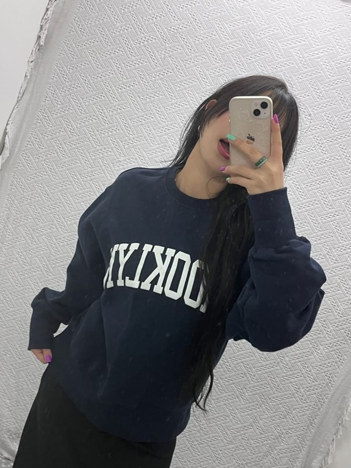 유니온 아카이브 올드스쿨 빈티지 레터링 맨투맨 M C07085 상품이미지2