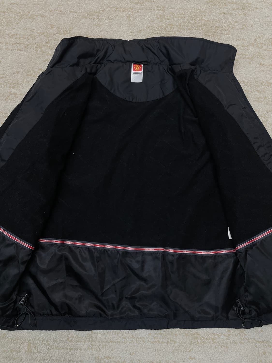 [L] 00s 맨체스터 유나이티드 공식 트레이닝 윈드브레이커 자켓 상품이미지5