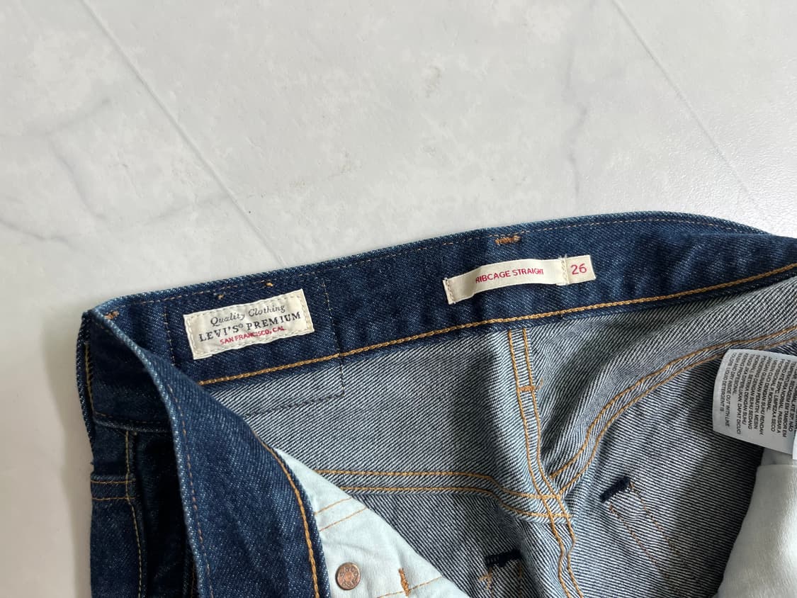 리바이스 립케이지 스트레이트 W26 L32 상품이미지4