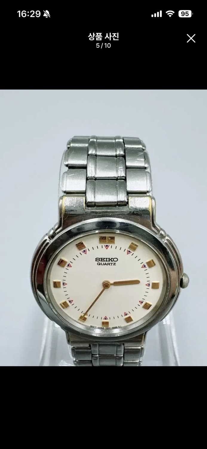 1970년대 빈티지 세이코 쿼츠 손목 시계 상품이미지5