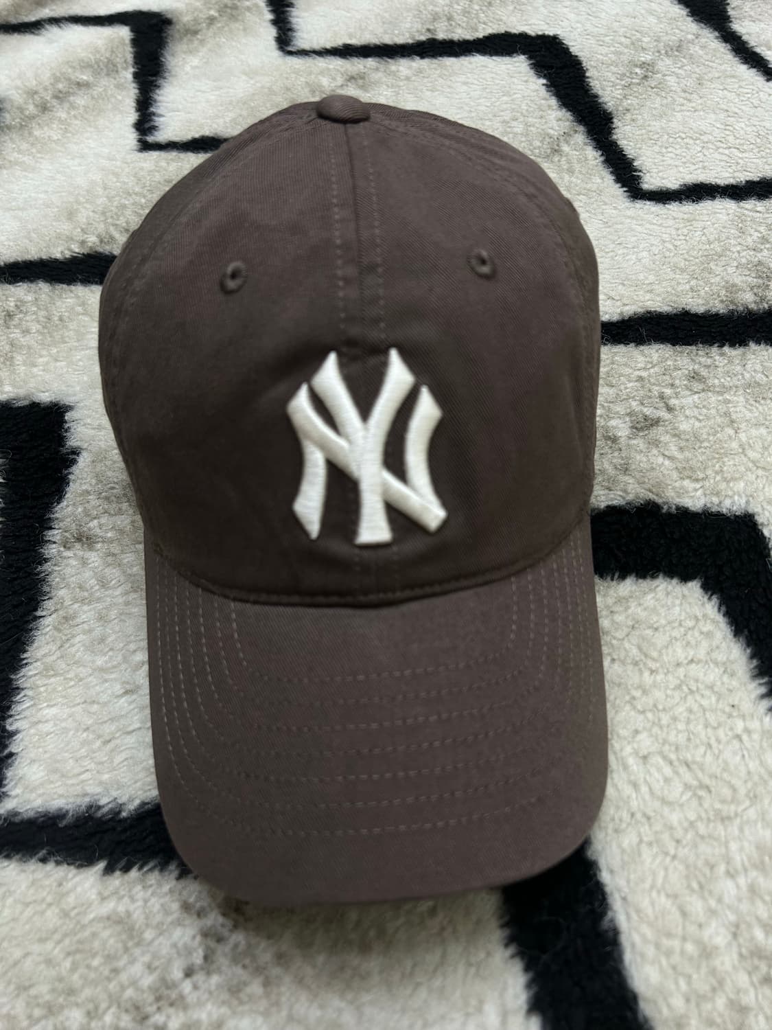 MLB 뉴욕양키스 볼캡/빈티지브라운 상품이미지1